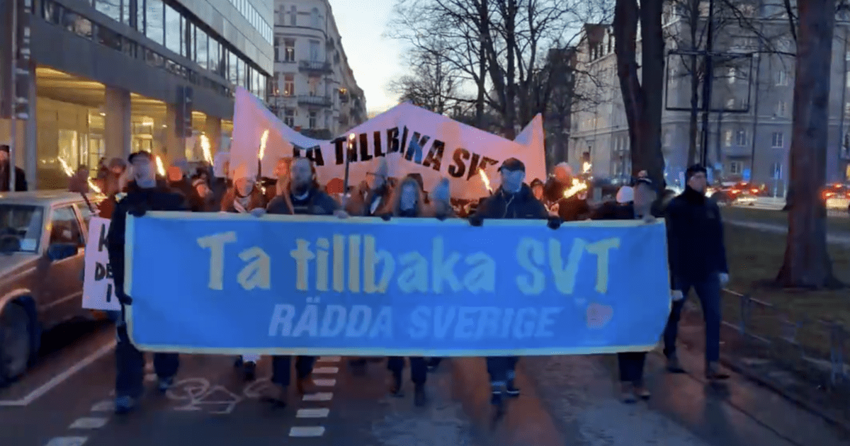 Zweden vechten terug: protest barst los tegen publieke media vanwege linkse ‘misleidende berichtgeving’ (video’s)